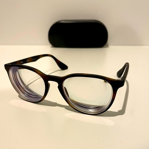 RayBan Eyeglass Frames RB 7046 5365 / 51-18-140 EXCELLENT CONDITION / WITH CASE - Picture 2 of 12